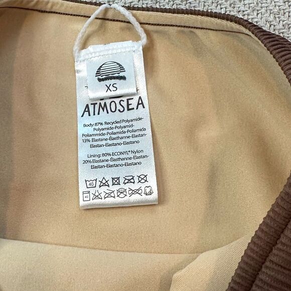 NEW Free People Atmosea Swim Bikini Bottom Briefs Size XS Neenish Colorblock - Picture 5 of 8